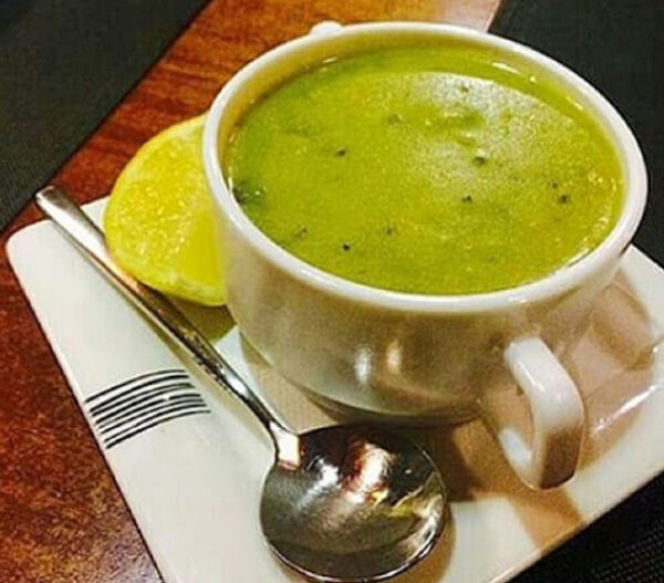 سوپ پسته