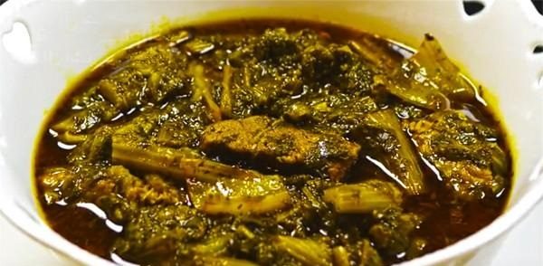 غذای خوشمزه با کرفس