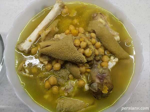 خوراک سیرابی و شیردان