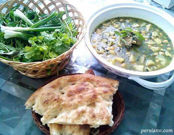 آبگوشت کلم قمری