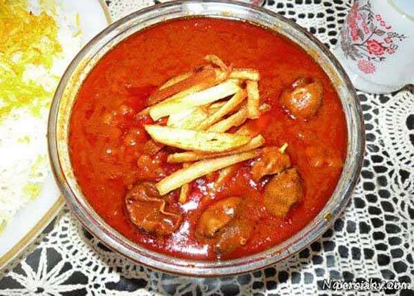 خورش قیمه بدون گوشت