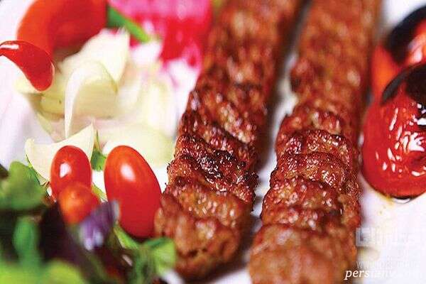 طرز تهیه کباب کوبیده زعفرانی