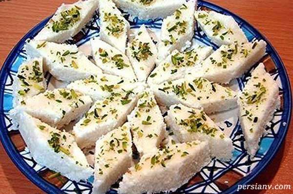 لوز نارگیل خانگی