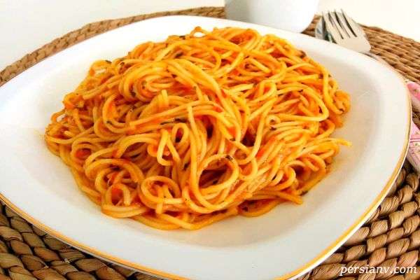 طرز تهیه ماکارونی با پاستا