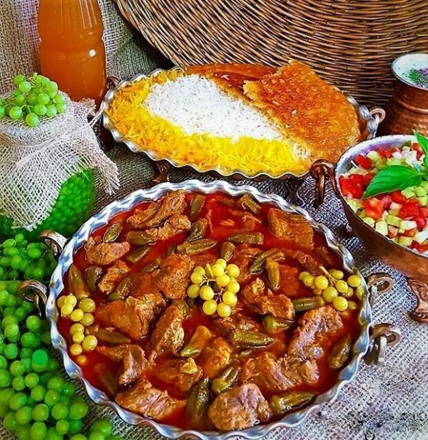 خورش غوره بامیه