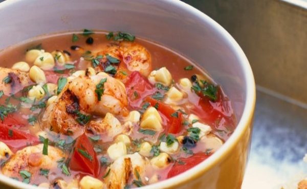 طرز تهیه سوپ میگو