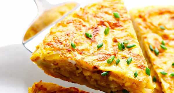 طرز تهیه املت اسپانیایی خوشمزه