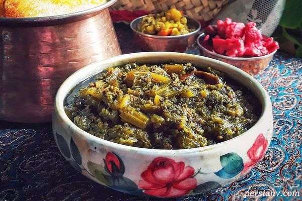 خورش كرفس با سويا