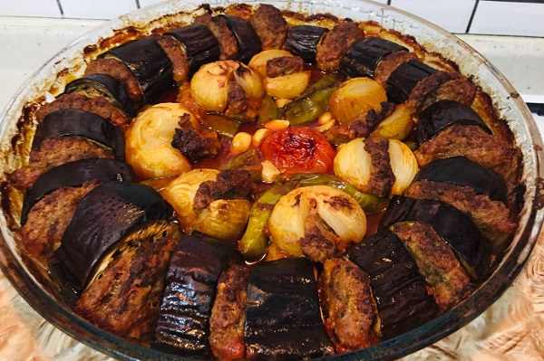 غذای معروف ترکیه ایی با بادمجان