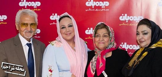 جشن تولد بهنوش بختیاری در یک رستوران با حضور هنرمندان مشهور و خانواده تولد بهنوش بختیاری در یک رستوران