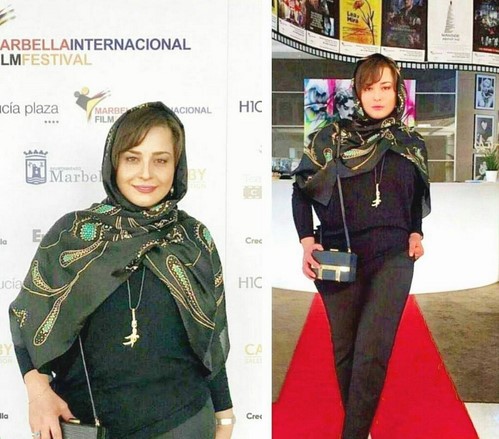 لباس مهراوه شریفی نیا در اسپانیا طلاق محمدرضا شریفی نیا