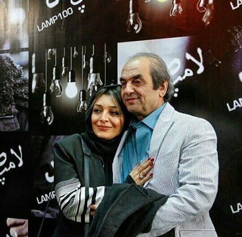 عکس بازیگران با پدر و مادر