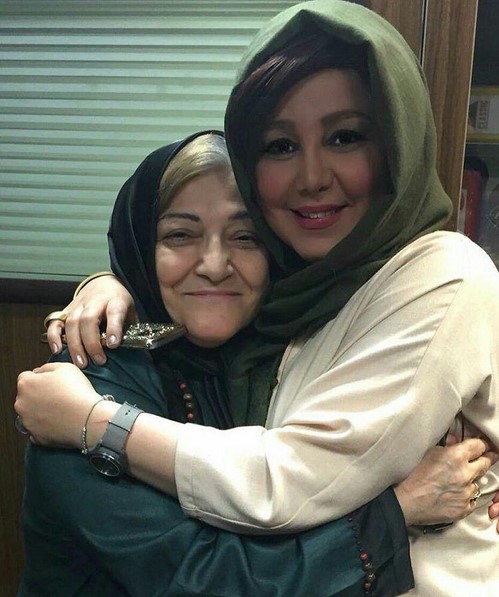 عکس بازیگران با پدر و مادر