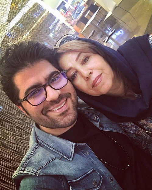 عکس بازیگران با پدر و مادر