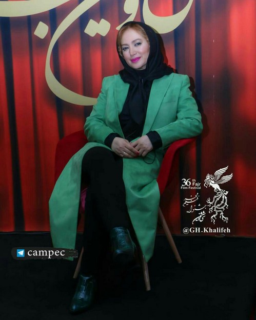 صبا کمالی مدل مانتو بازیگران در جشنواره فجر