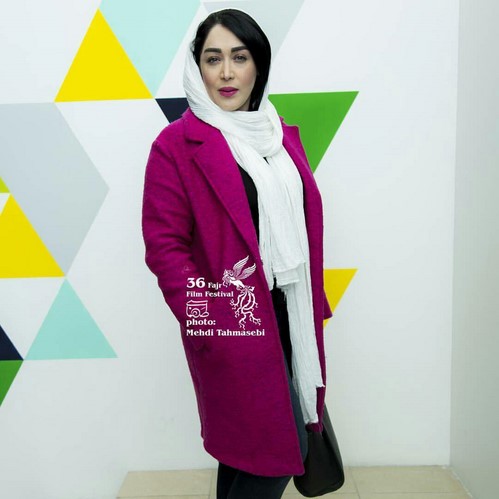 سارا منجزی مدل مانتو بازیگران در جشنواره فجر