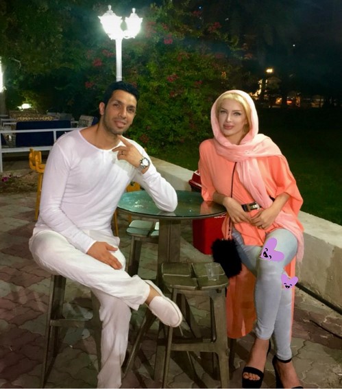 سپهر حیدری و همسرش ورزشکاران در شبکه های اجتماعی 10
