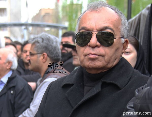 مراسم تشییع جمشید مشایخی