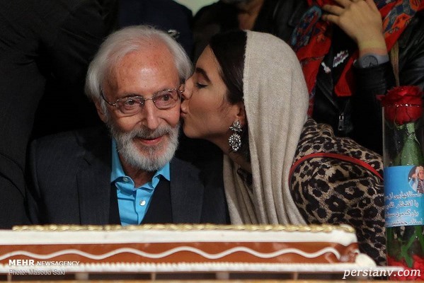 جمشید مشایخی و نوه اش درگذشت جمشید مشایخی