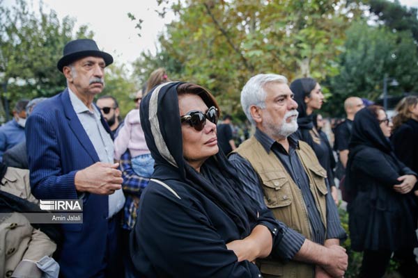 حسین پاکدل و همسرش