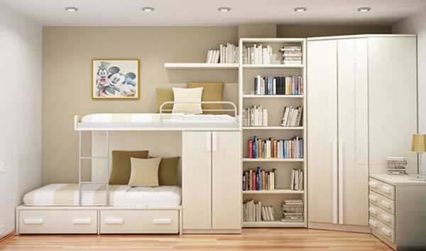 بزرگ جلوه دادن فضاهای کوچک روشنایی