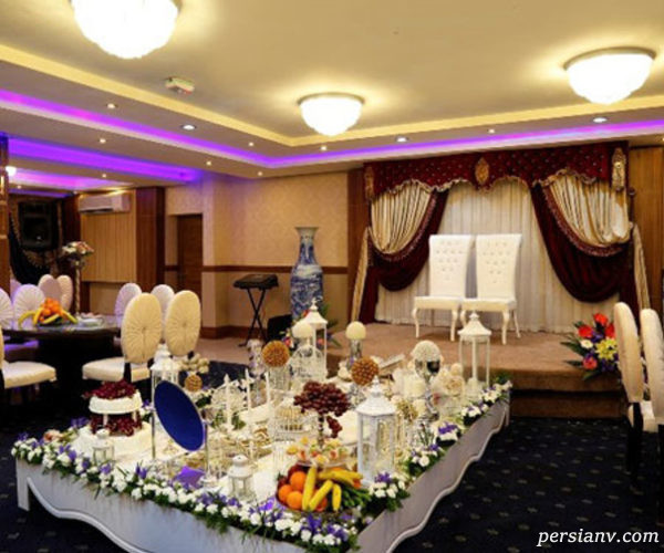 دکوراسیون تالار عروسی
