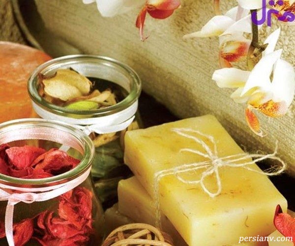 تزیین ظرف های شیشه ای