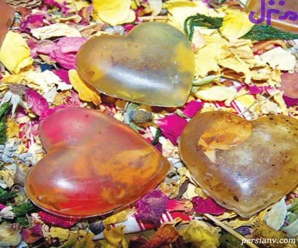 تزیین ظرف های شیشه ای
