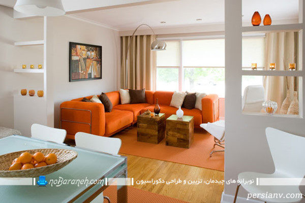 ترکیب رنگ در دکوراسیون خانه