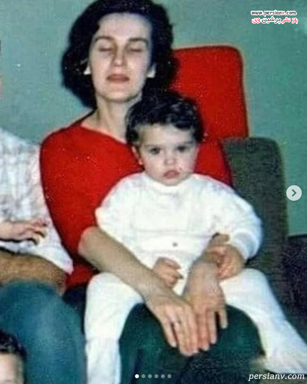 مدونا و مادرش