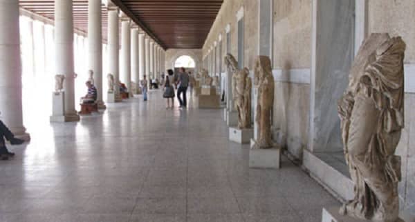 نمای داخلی کاخ آتن