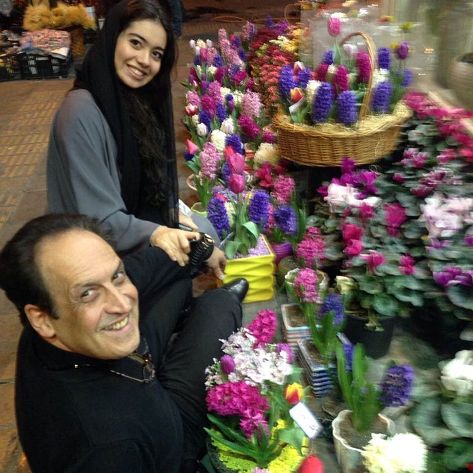 بهمن هاشمی و دخترش