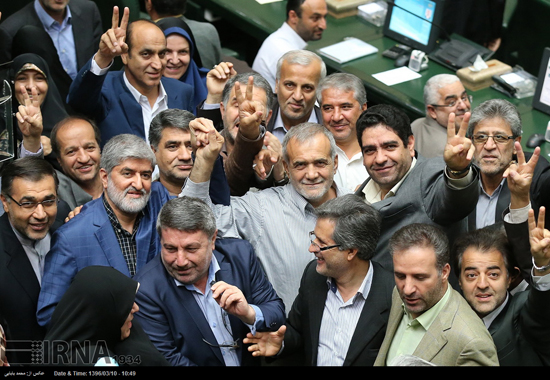  مجلس پس از انتخاب لاریجانی