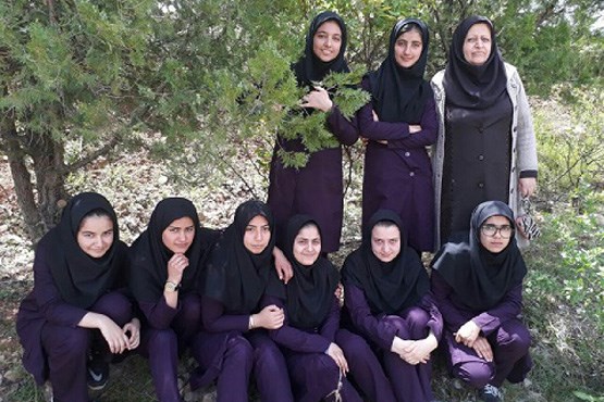 خانم معلم فداکار