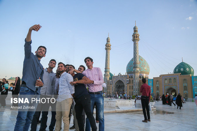 مسجد جمکران در آستانه نیمه شعبان