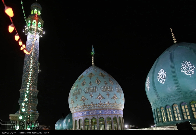 مسجد جمکران در آستانه نیمه شعبان