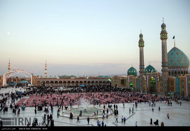 مسجد جمکران در آستانه نیمه شعبان