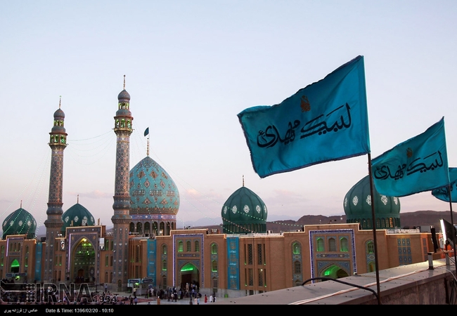 مسجد جمکران در آستانه نیمه شعبان