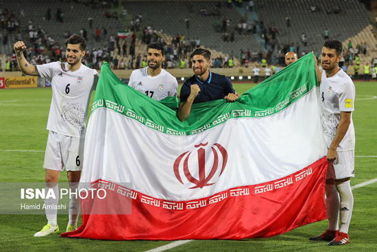 صعود تیم ملی به جام جهانی روسیه