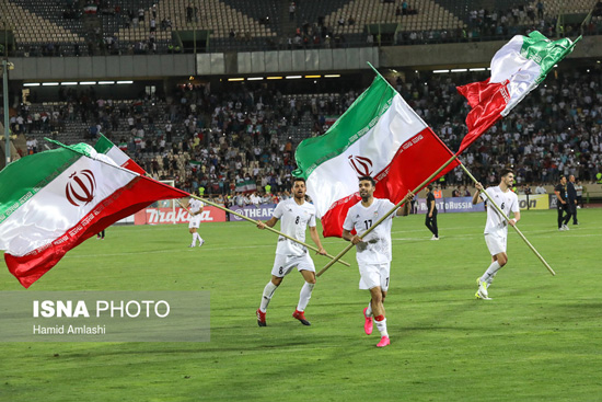 صعود تیم ملی به جام جهانی روسیه