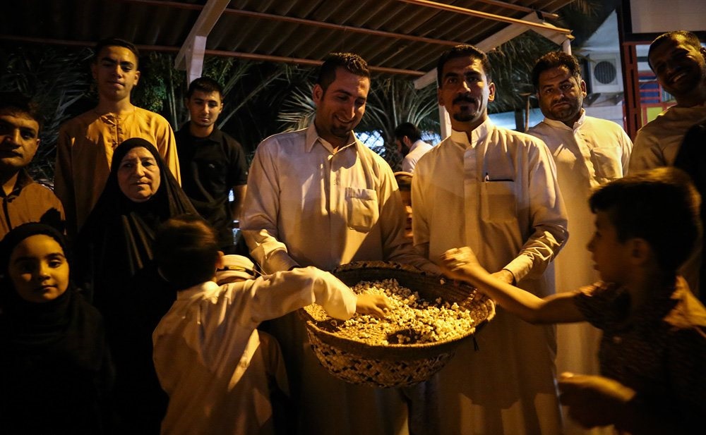 آیین گرگیعان در ماه رمضان
