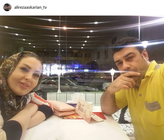 سالگرد ازدواج علیرضا عسکریان