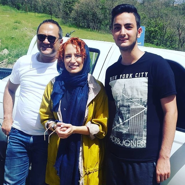رامبد جوان و همسرش