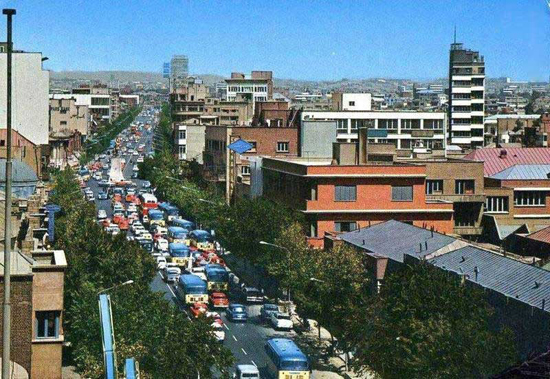ترافیک تهران در دهه 40