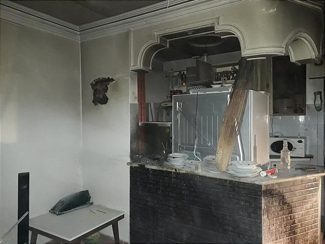 انفجار در ساختمان مسکونی در تهرانسر