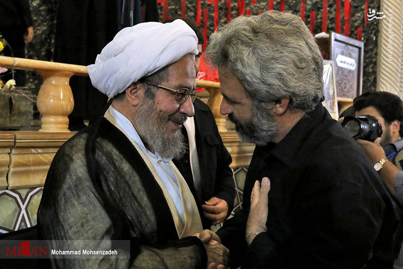مراسم اربعین شهید حججی