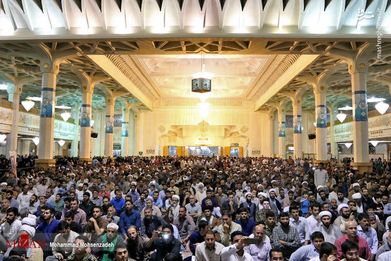 مراسم اربعین شهید حججی