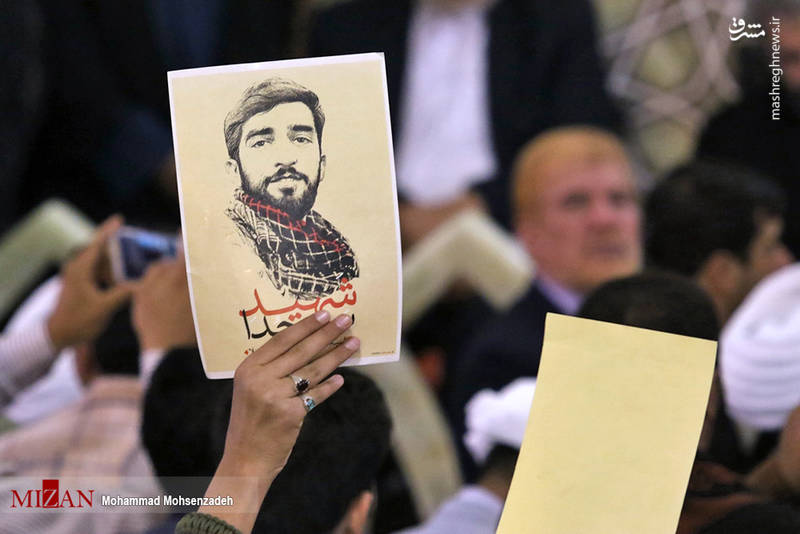 مراسم اربعین شهید محسن حججی