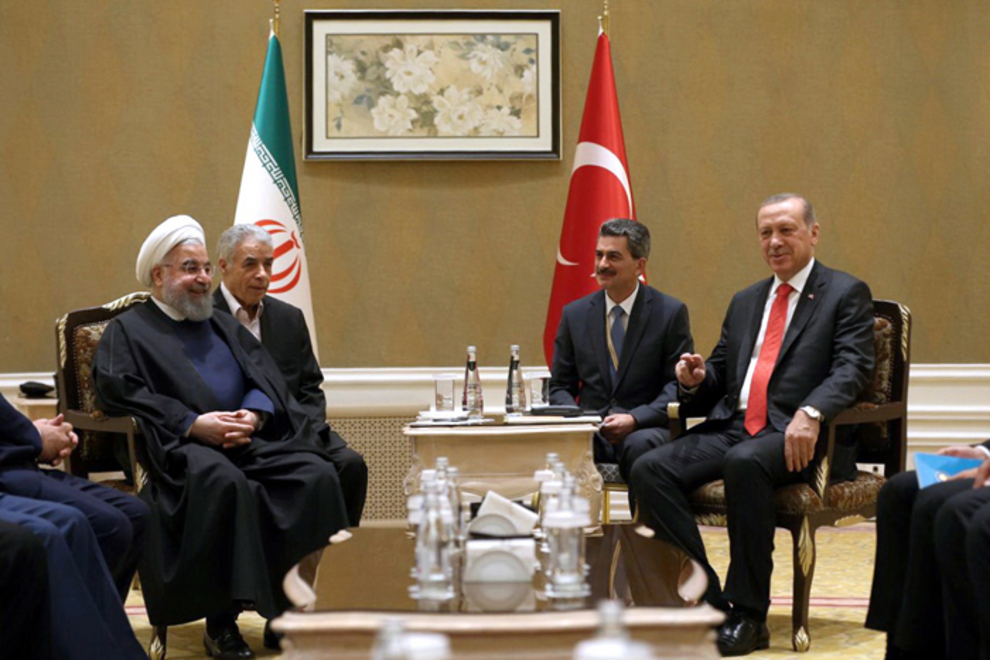  دیدار روحانی و اردوغان