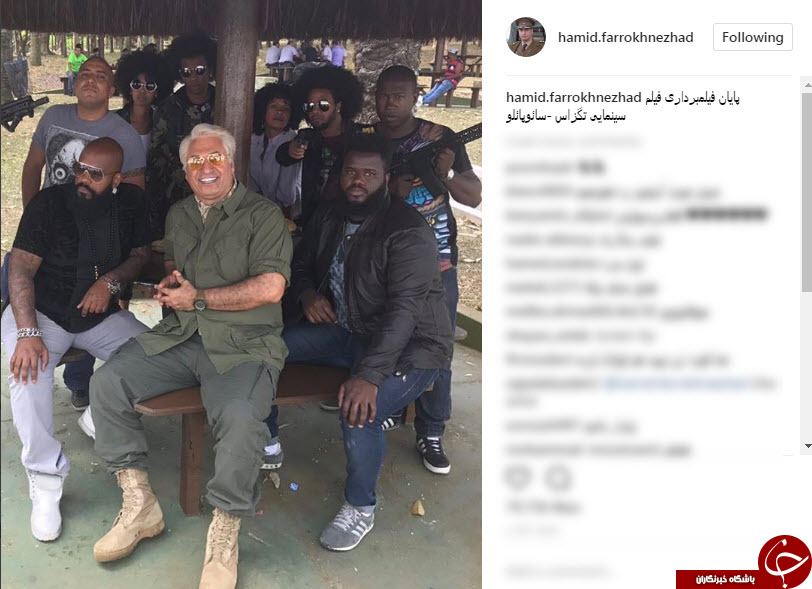 حمید فرخ نژاد در فیلم تگزاس